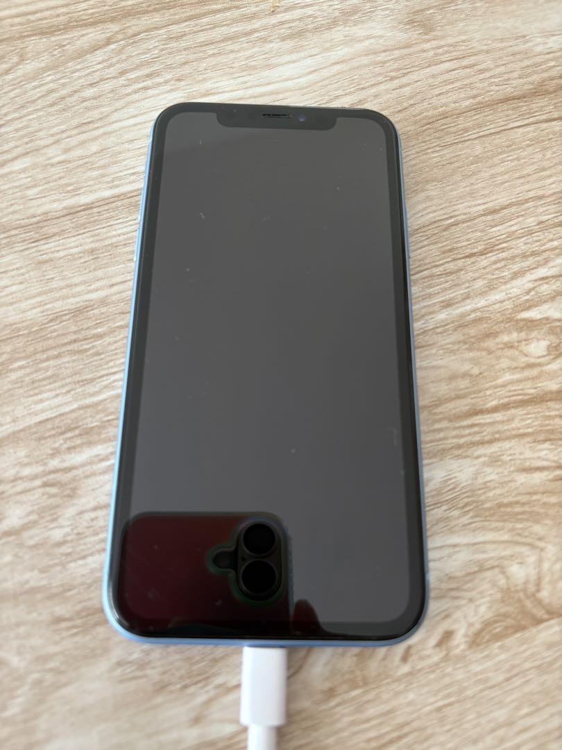 Apple iPhone XR ブルー 256GB SIMフリー iOS18（iPhone - 1998