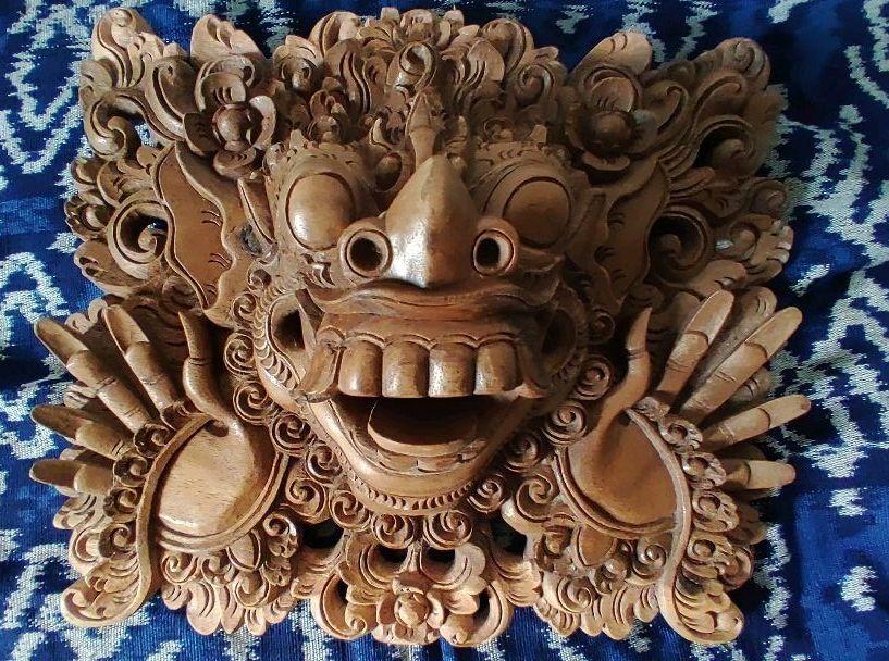 素晴らしい彫り 聖獣バロンの黒檀 木彫り 最高の出来 !! 素晴らしい彫り 聖獣バロンの黒檀 木彫り 最高の出来 !!