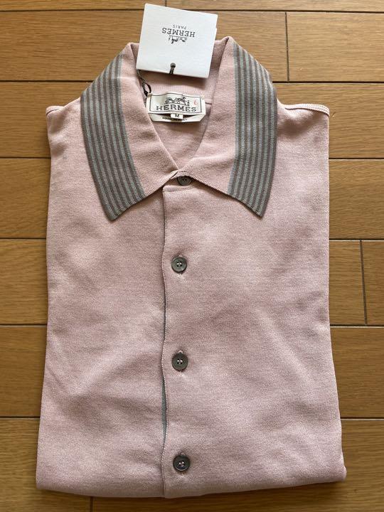 新品】HERMESエルメス 長袖ポロシャツ M （楽天市場】エルメス