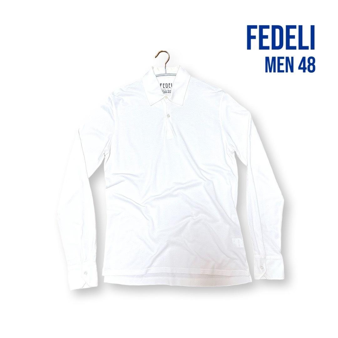 FEDELI フェデリ Slim fit スリム ポロシャツ メンズ イタリア FEDELI フェデリ Slim fit スリム ポロシャツ メンズ イタリア
