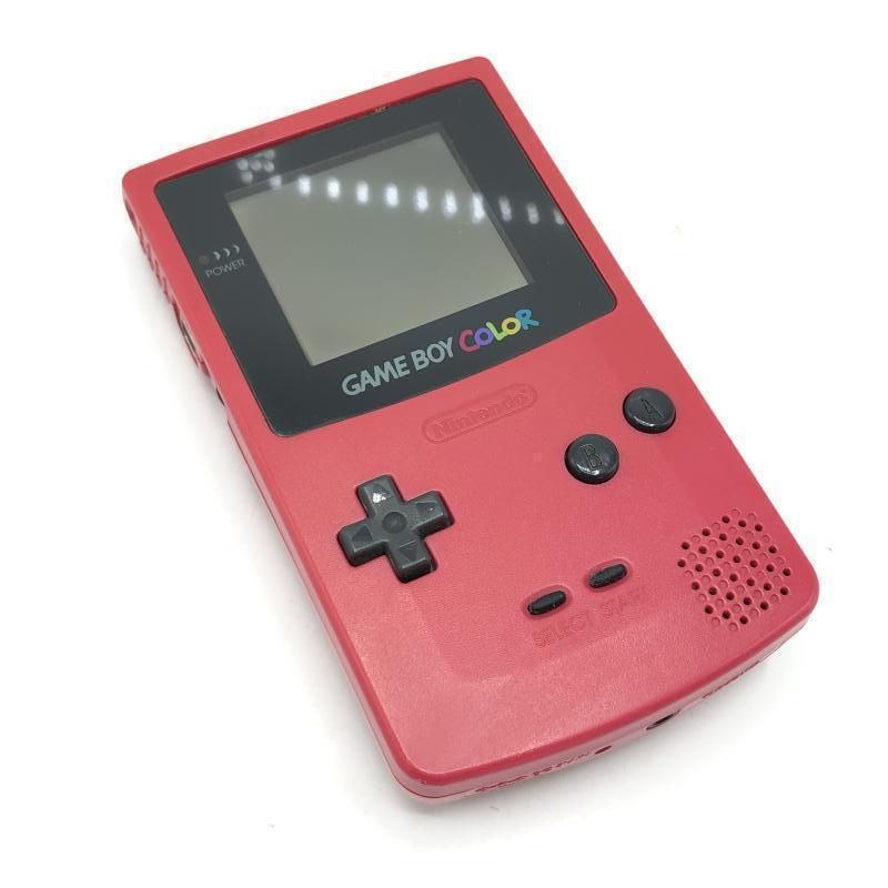 中古】本体）【動作確認済み】任天堂/ゲームボーイカラー レッド