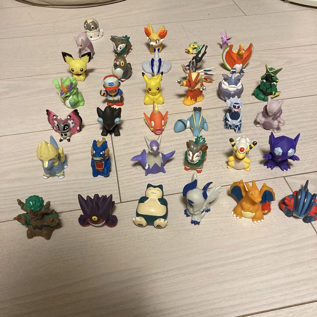ポケモン 指人形 まとめ売り 35個（やや傷や汚れあり