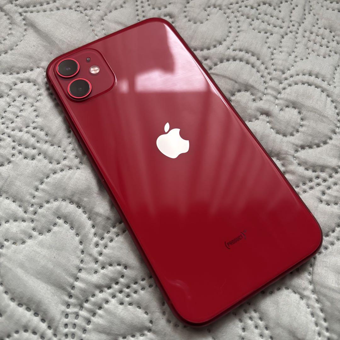 iPhone11 64G SIMフリー プロダクトレッド 美品 Amazon | 【整備済み品】 Apple iPhone 11 64GB (PRODUCT)RED