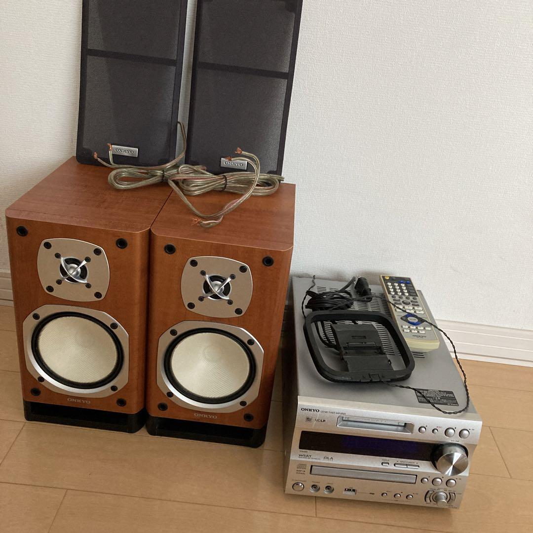 ONKYO コンポFR-N7FXセット（ONKYO コンポスピーカーセットFR-N7FX）