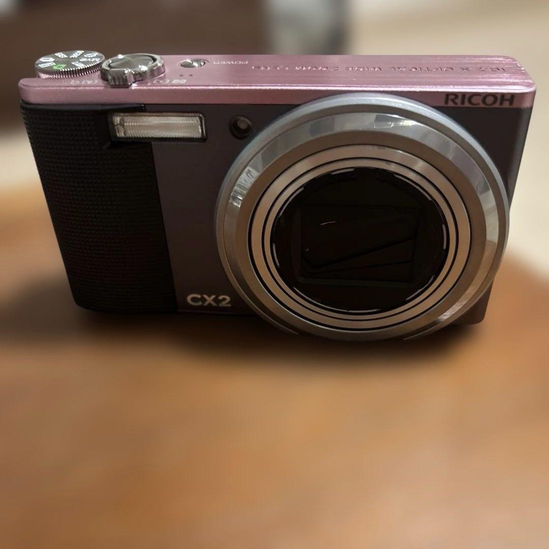 RICOH CX2 ピンク コンパクトデジタルカメラ オールドコンデジ