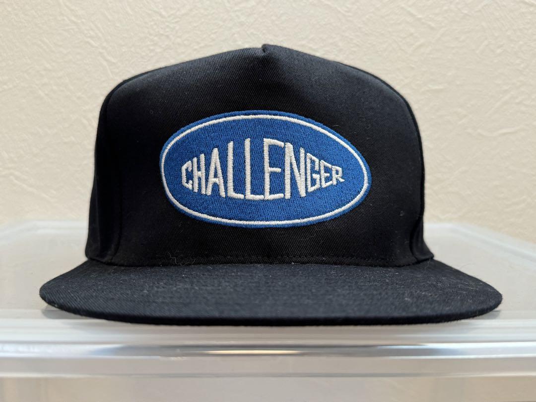 CHALLENGERチャレジャー キャップ ブラック （CHALLENGER