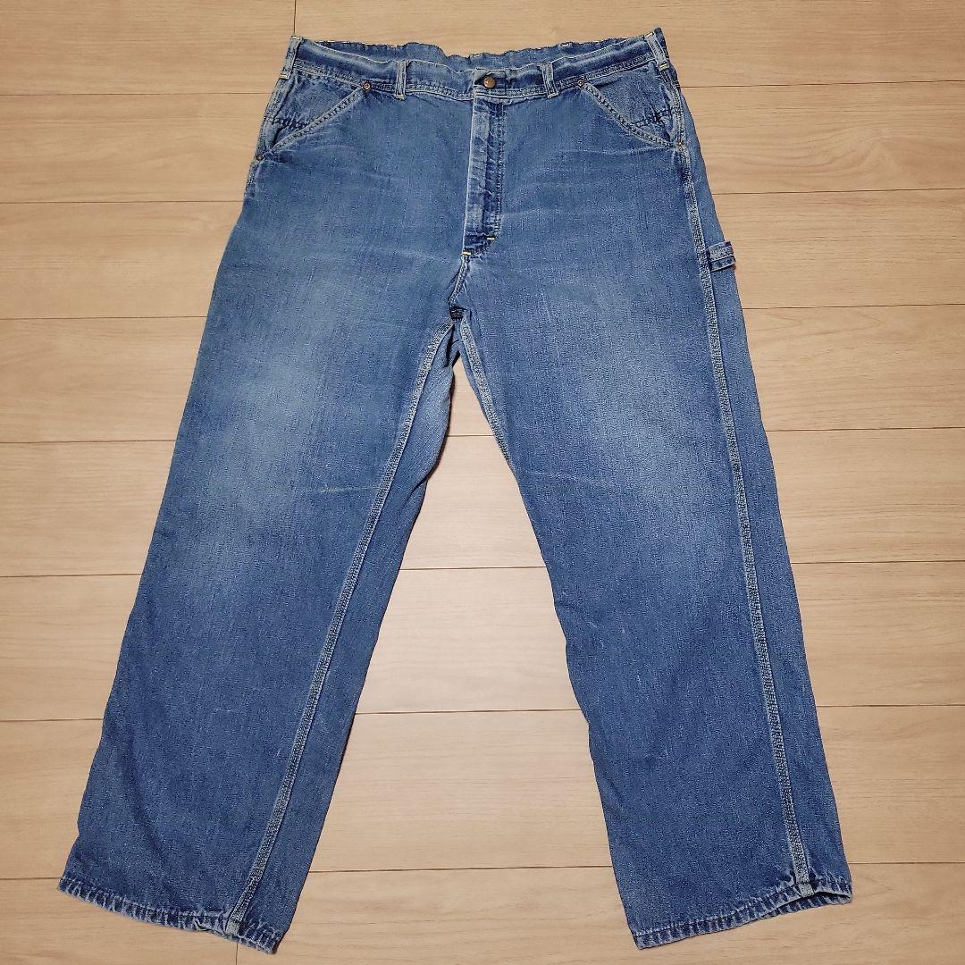 ビンテージ 古着 60s LEE デニム ペインターパンツ ビックサイズ ビンテージ 古着 60s LEE デニム ペインターパンツ ビックサイズ