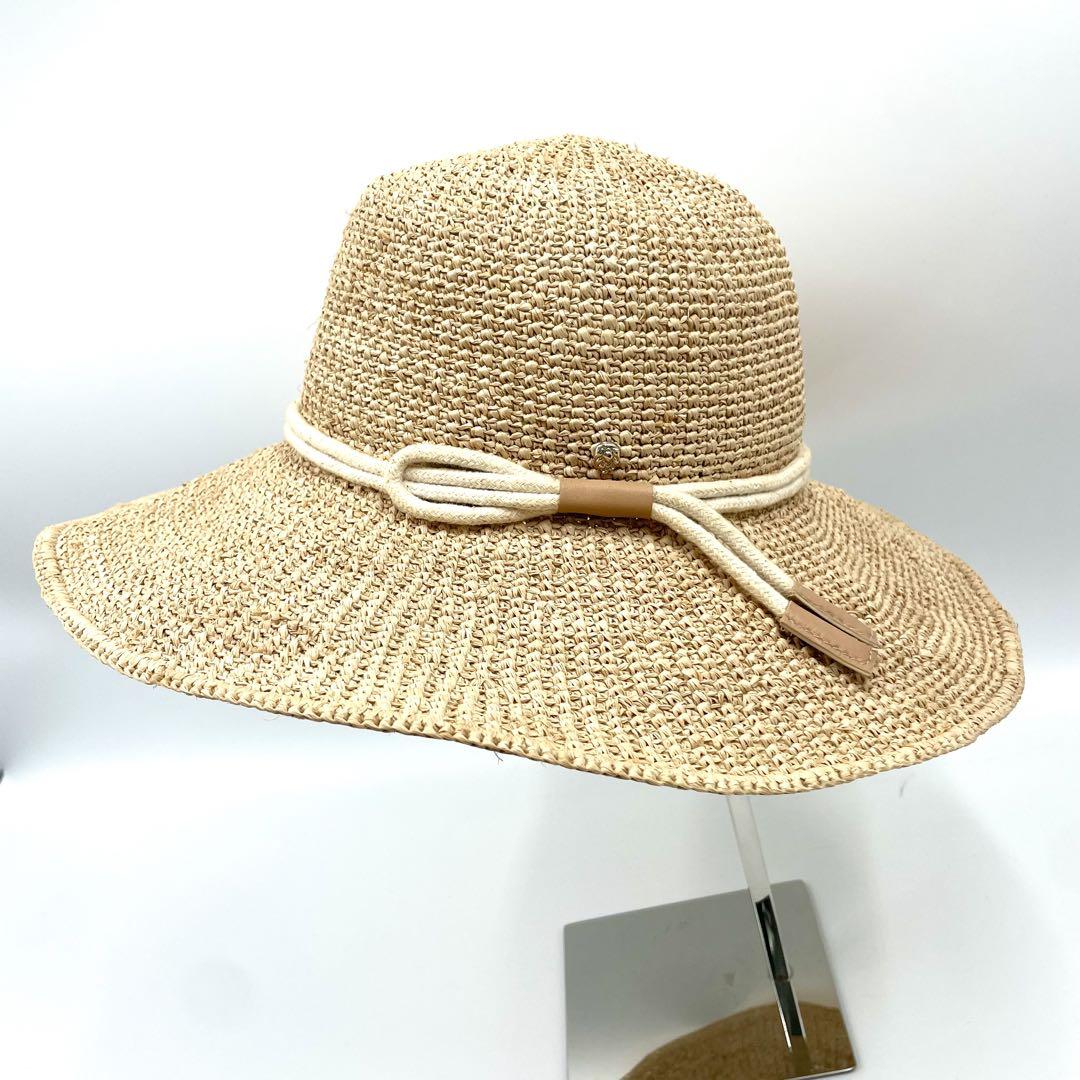 希少デザイン ヘレンカミンスキー BILBAO FEDORA ラフィア ハット 希少デザイン ヘレンカミンスキー BILBAO FEDORA ラフィア