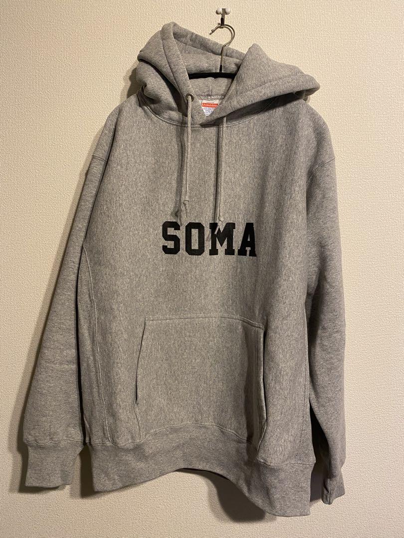SOMA VCM限定 オリジナルスウェットパーカーフーディ下北沢 SOMA VCM限定 オリジナルスウェットパーカーフーディ下北沢