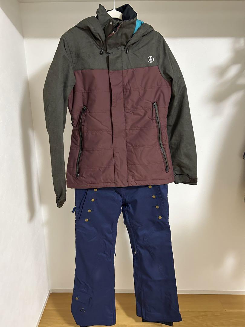 VOLCOM ボルコム　BURTON バートン　ウェアセット　レディース VOLCOM ボルコム BURTON バートン ウェアセット レディース