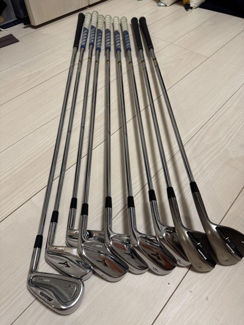 【バッグ含む豪華セット一式】Mizuno MP-4＋ウェッジ＋ドライバ ご*り様 【バッグ含む豪華セット一式】Mizuno MP-4＋ウェッジ＋