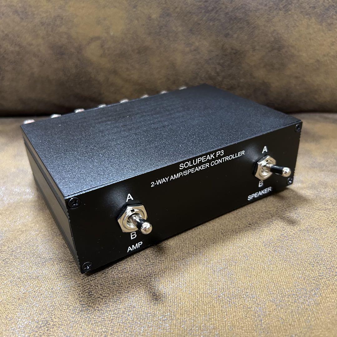 SOLUPEAK P3 スピーカー、アンプセレクター Amazon.com: SOLUPEAK P3 2-Way AMP Amplifier to 2 Pair of
