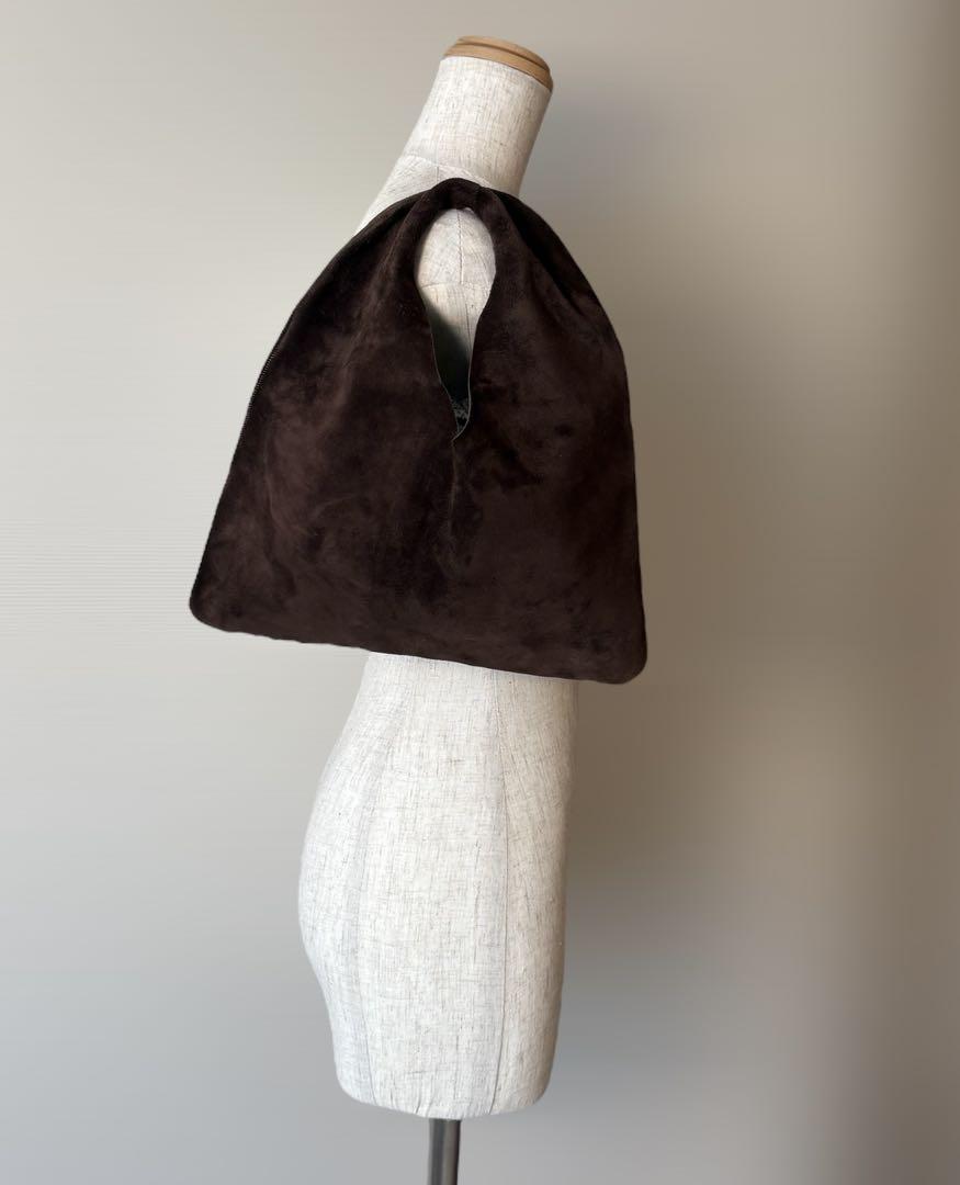ザロウ Small Bindle スエードバッグ（The row Small Bindle