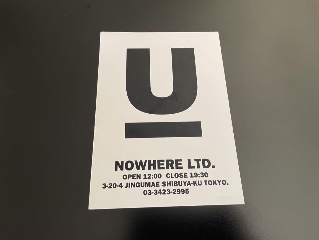 『貴重　NOWHERE LTD.OPEN案内ハガキ 』 貴重 NOWHERE LTD.OPEN案内ハガキ 』（活動報告 猪苗代湖の悪役