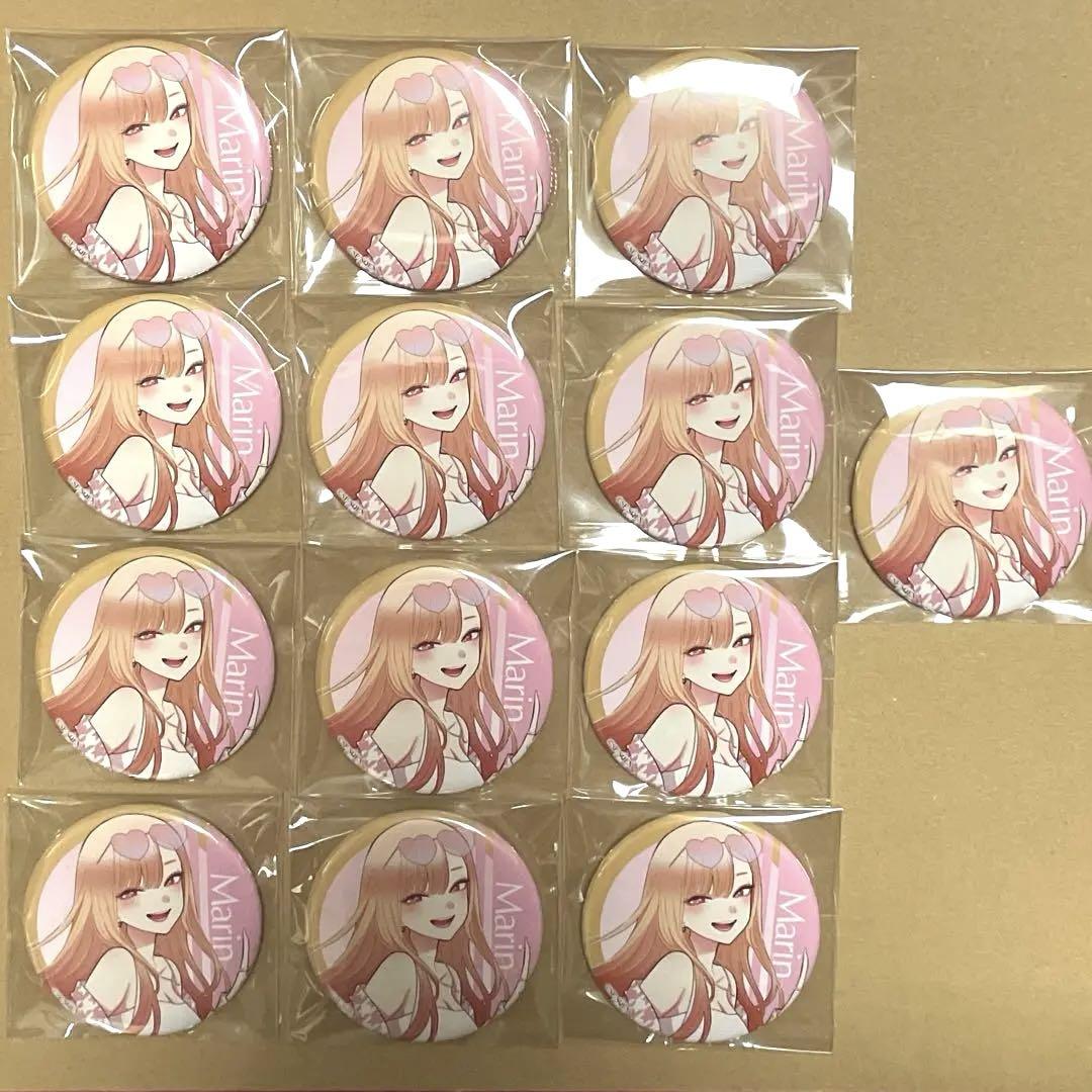 50%OFF 缶バッジ 着せ恋展 ピンクコーデ （その着せ替え人形は恋を 13個 ピンズ・ピンバッジ・缶バッジ