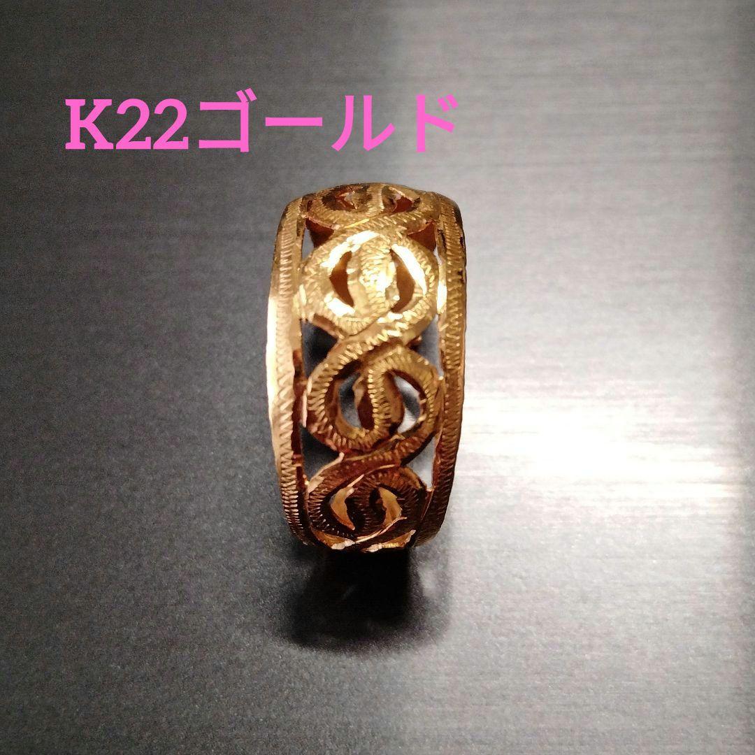 K22ゴールド透かし彫りピアス(片方のみ) K22ゴールド透かし彫りピアス(片方のみ) （H.P.FRANCE（スター