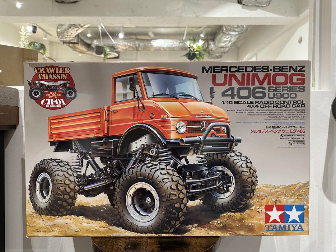 TAMIYA メルセデス・ベンツ UNIMOG 406（CR-01シャーシ）RC Tamiya Rc Mercedes-Benz Unimog 406 / Tamiya USA
