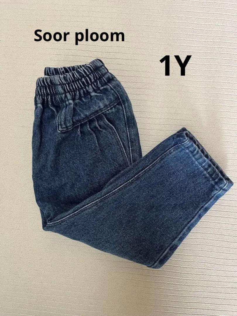 ボトムス SOOR PLOOM bloomer 1y Soor ploom retro jean 1y（Soor Ploom Nova Jean in Light Wash