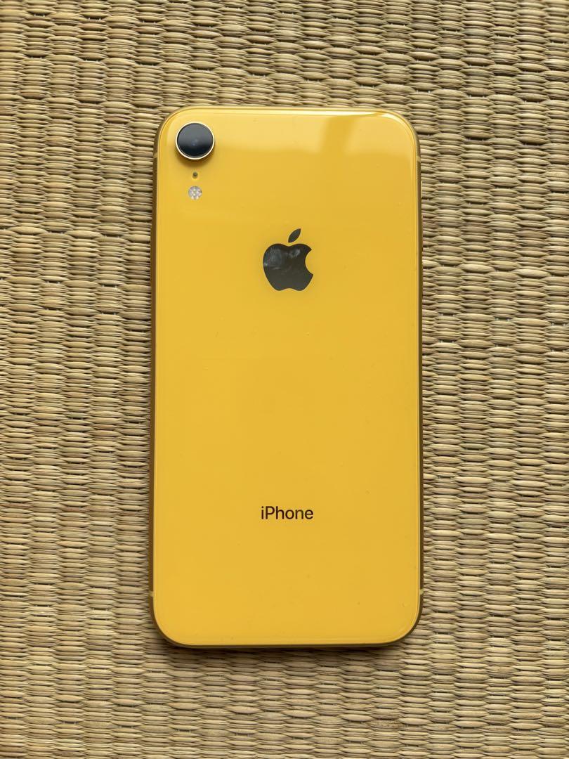 【中古品・動作確認済み】Apple iPhone XR イエロー 本体 Apple iPhone XR イエロー 本体（iPhone XR イエロー 本体）