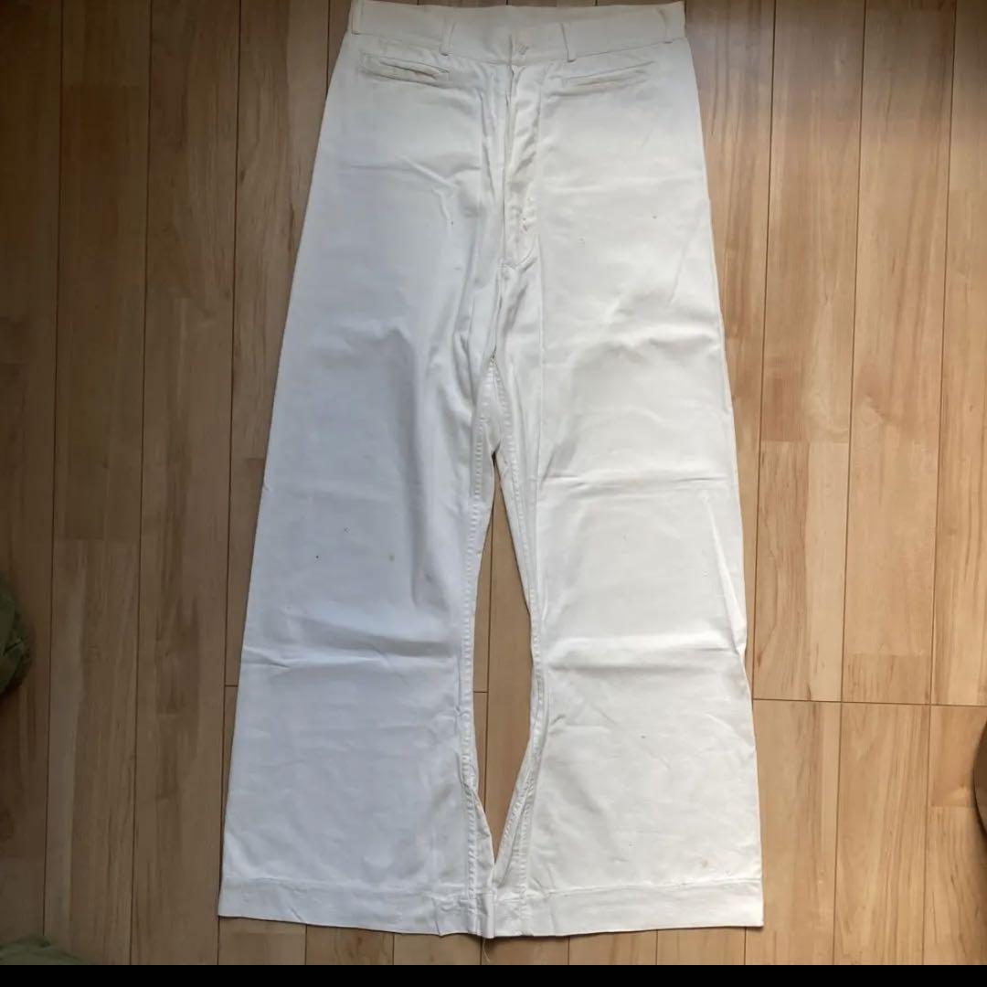 40s 50s US NAVY セーラーパンツ 巻きパン ビンテージ（40〜50