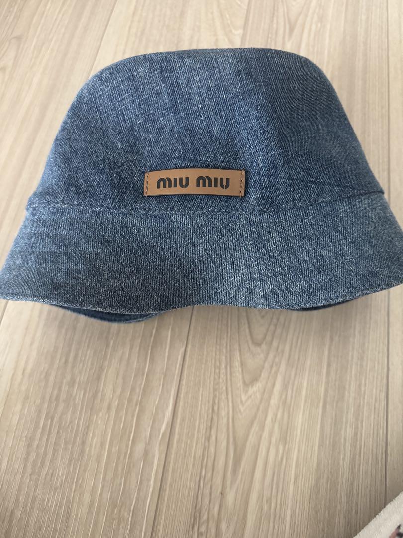 miumiu デニムバケットハット （ミュウミュウ Miu Miu MIUMIU