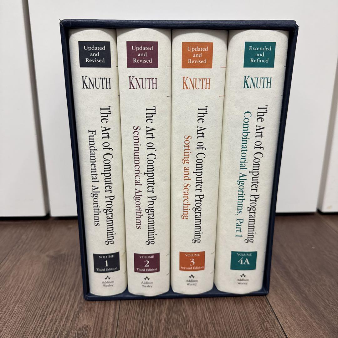 コンピュータ・IT Art of Computer Programming1-4A BoxedSet Amazon.co.jp: The Art of Computer Programming Volume 4A