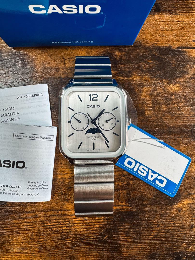 日本未発売】CASIO MTP-M305D 7A 白文字盤（【楽天市場】カシオ