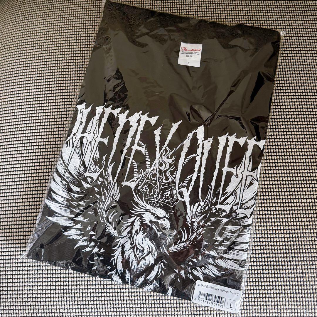 新品未開封】STARDOM・上谷沙弥 Phenex Queen Tシャツ L（上谷