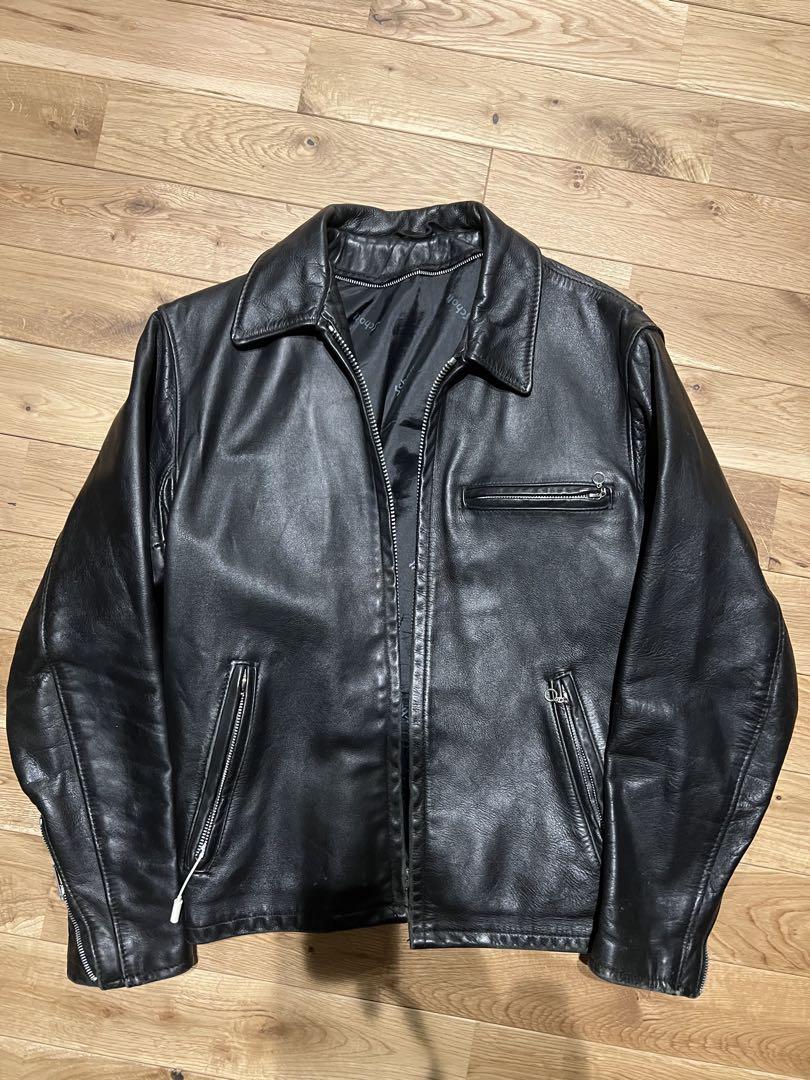 Schott 643 シングル　レザージャケット Schott N.Y.C ショット SCHOTT 643 当店別注 襟付き シングル