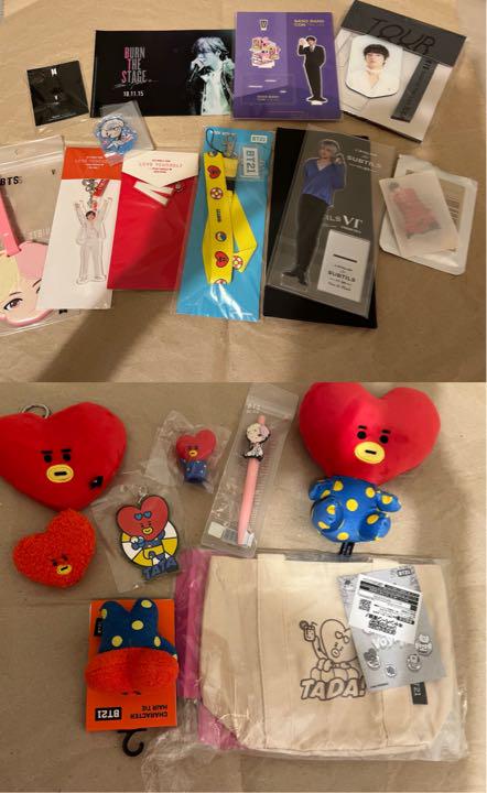 BTS テヒョン グッズまとめ売り BTS BT21 V TATA テテ テヒョン まとめ売りグッズ☆ - メルカリ