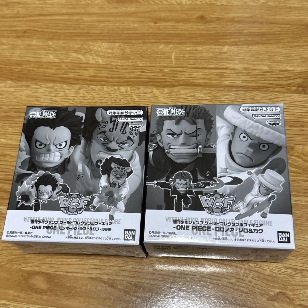 ワンピース ワーコレ 週間少年ジャンプ セット ルフィ&ルッチ