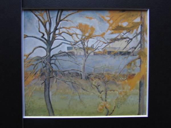 バルテュス、BALTHUS、大きな風景、希少な額装用画集より、新品