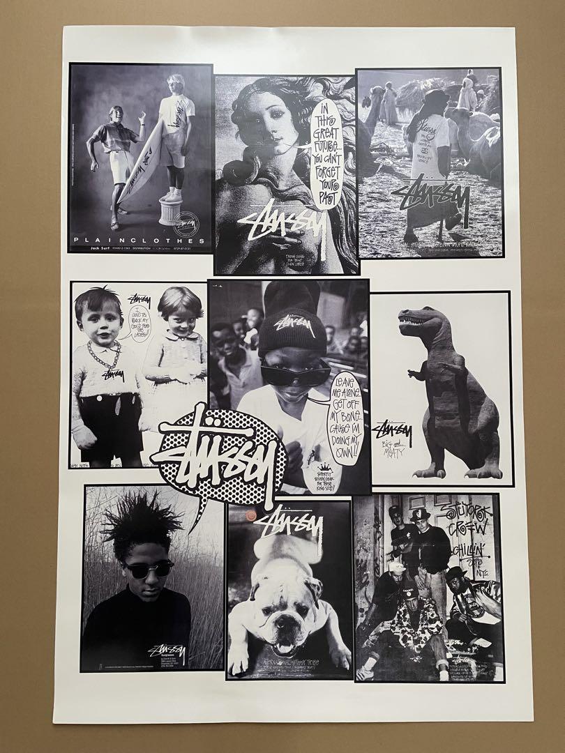 非売品 大型ステューシーSTUSSY 25周年記念ポスター