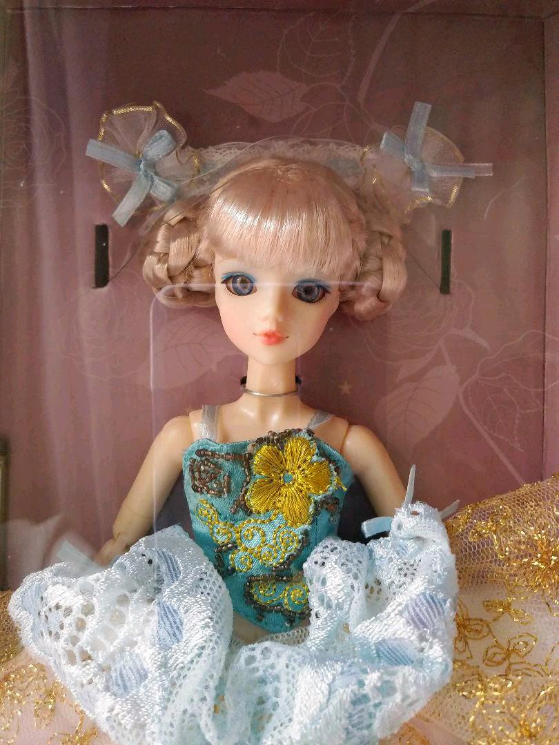 極美品✨リズリサドール　Y2K ファージャケット　希少　ブラック　ゴールド DOLK×Floral Garden×ふにゃほわ×MYOU DOLL】 Sandra 三毛猫