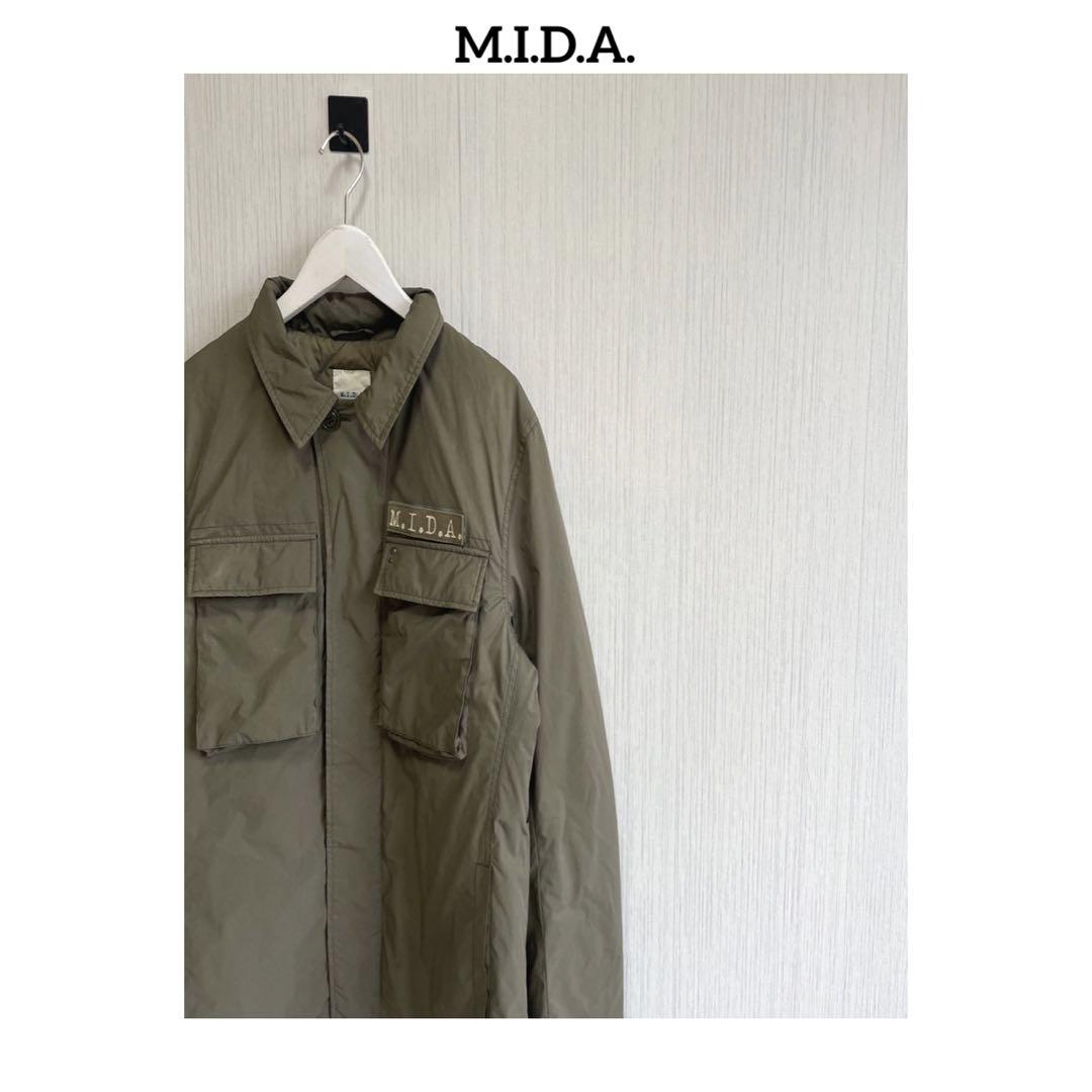 mida（ミダ） レノン ダウンミリタリージャケット M.I.D.A（ミダ）2019秋冬販売会 ラインナップ紹介 – ZABOU BLOG