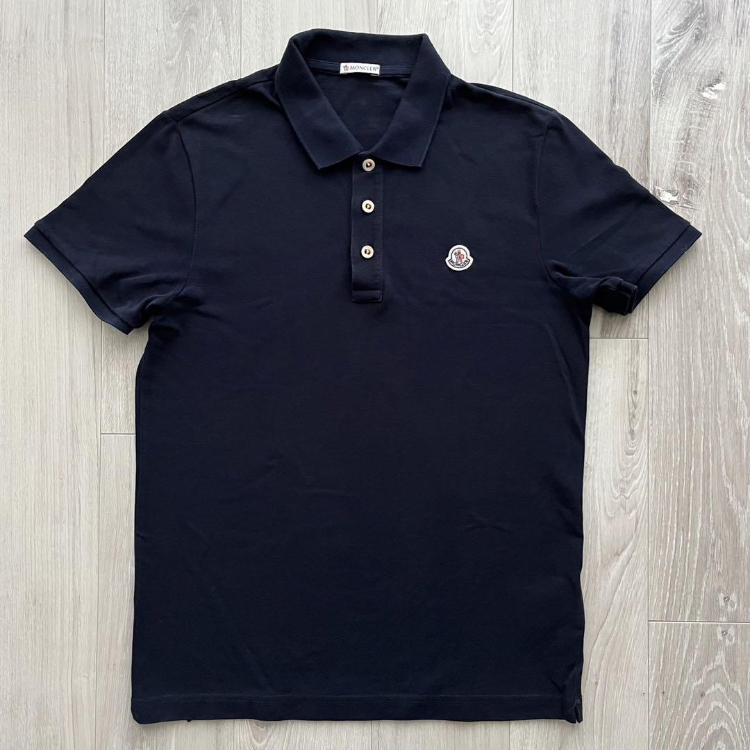 モンクレール MONCLER ポロシャツ 美品》MONCLER モンクレールポロシャツ（美品送料無料】MONCLER