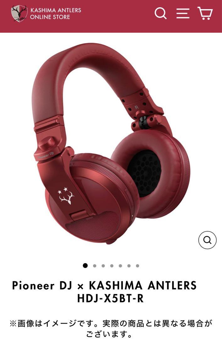 Pioneer DJ × 鹿島アントラーズ HDJ-X5BT-R ヘッドホン（Pioneer