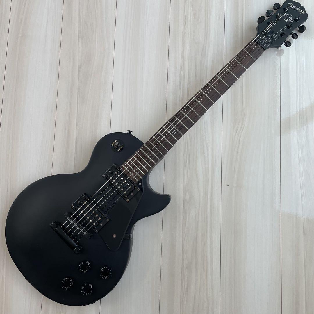 エピフォンレスポールGothic 半ジャンク Yahoo!オークション -「epiphone goth」(本体) (エレキギター)の