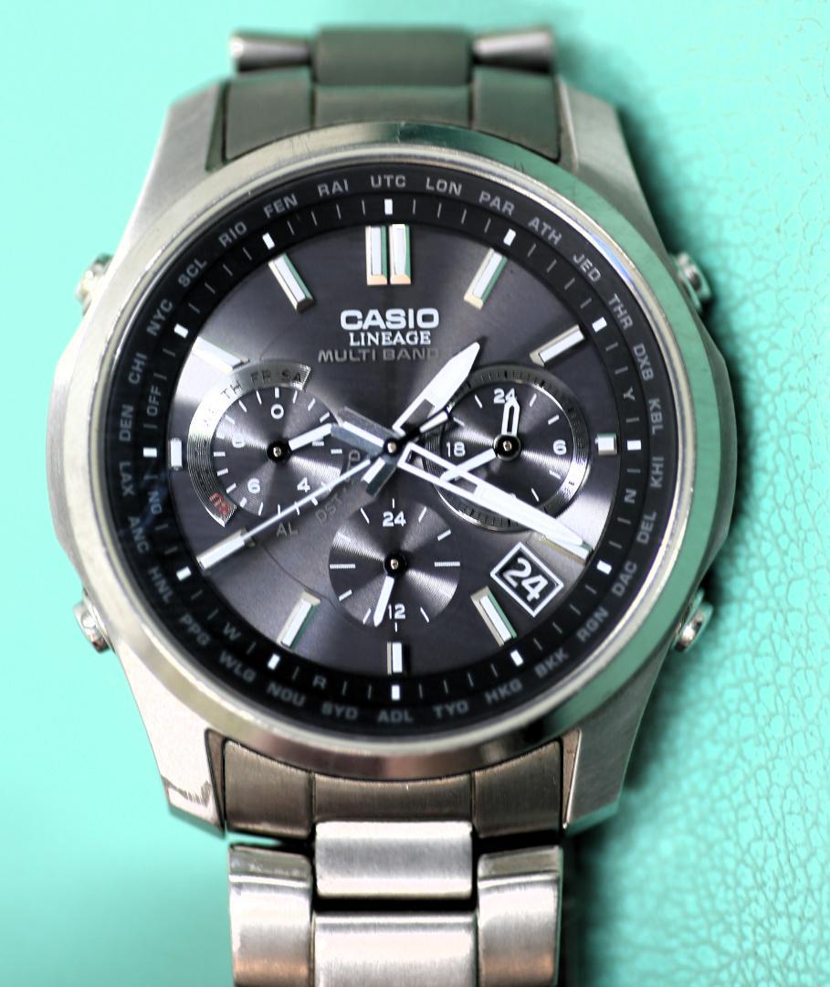 CASIO LINEAGE LIW-M610TDS リニエージ　チタン CASIO LINEAGE LIW-M610TDS リニエージチタン
