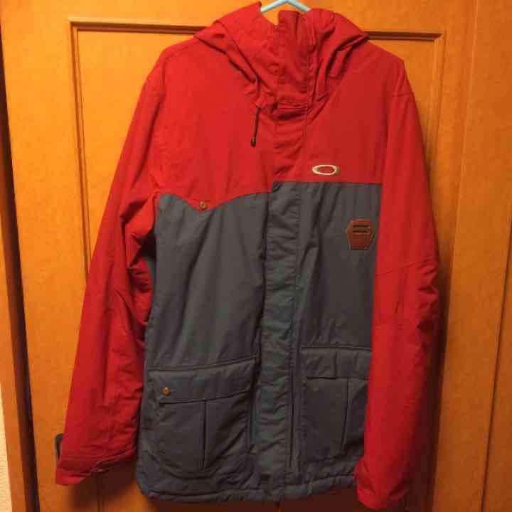 オークリー　スノーウェア　赤 2XL スノーボードウェア オークリー (最終値下げ!!) （オークリー