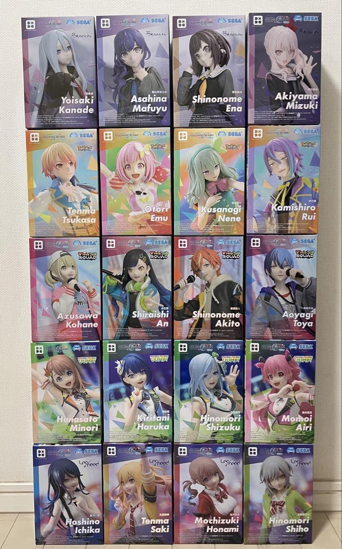【未開封】プロセカ フィギュア 全5グループ 20体セット R*a様 【未開封】プロセカ フィギュア 全5グループ 20体セット