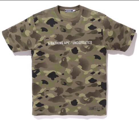 ape x undefeated カモtシャツ 新品未使用 XL 迷彩（A BATHING