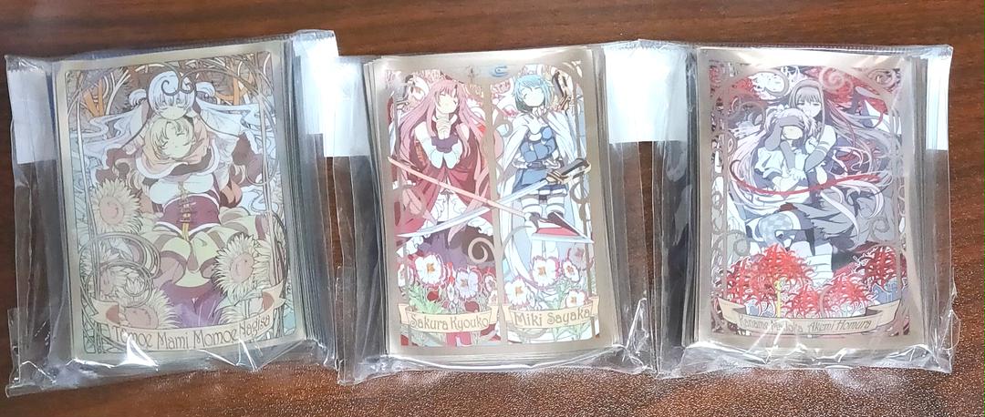 まどマギ カードスリーブ 魔法少女まどか☆マギカ スリーブセット （Sleeves](USED