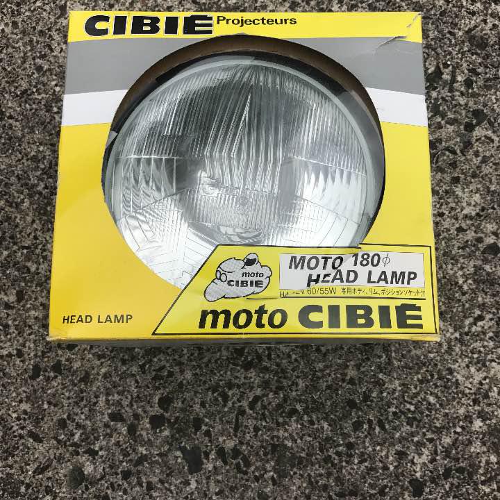 シビエ CIBIE ライト 180パイ（楽天市場】シビエ モト180φ 180