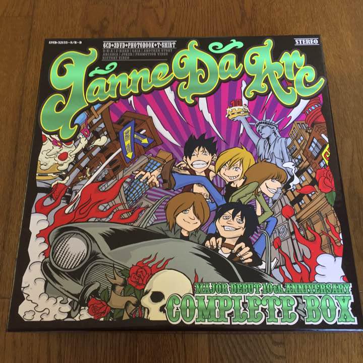 Janne Da Arc 10th ANNIVERSARYCOMPLETEBOX（希少・Tシャツ付