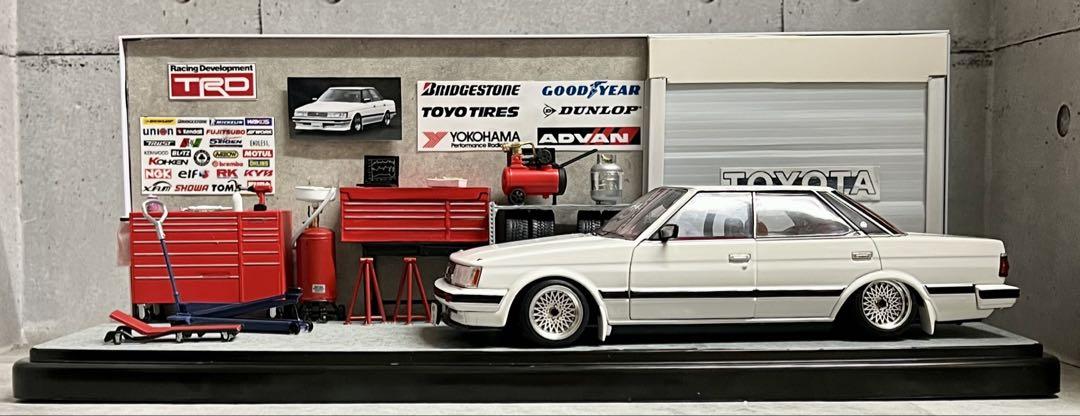 国産名車 1/24 マークⅡ gx71 カスタム ガレージジオラマ 旧車ミニカー Yahoo!オークション -「gx71 マーク2」(ミニカー) の落札相場