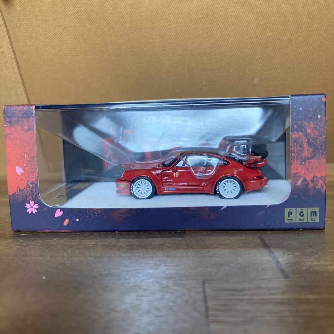 PGM1/64 ポルシェ964 Porsche 964 Red 中井啓 RWB PGM1/64 ポルシェ964 Porsche 964 Red 中井啓 RWB(Yahoo