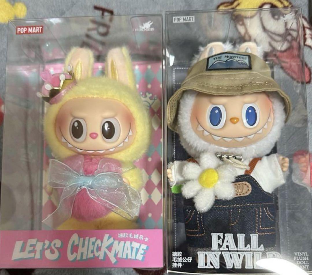 正規品 LABUBU LET'S CHECKMATE FALL IN WILD（Labubu Let's