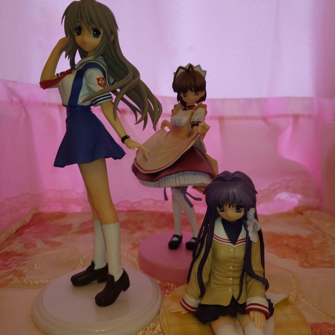 CLANNAD　Key　フィギュア　セット Clannad Collection Figure vol 1 Kyo Fujibayashi Furyu Japan