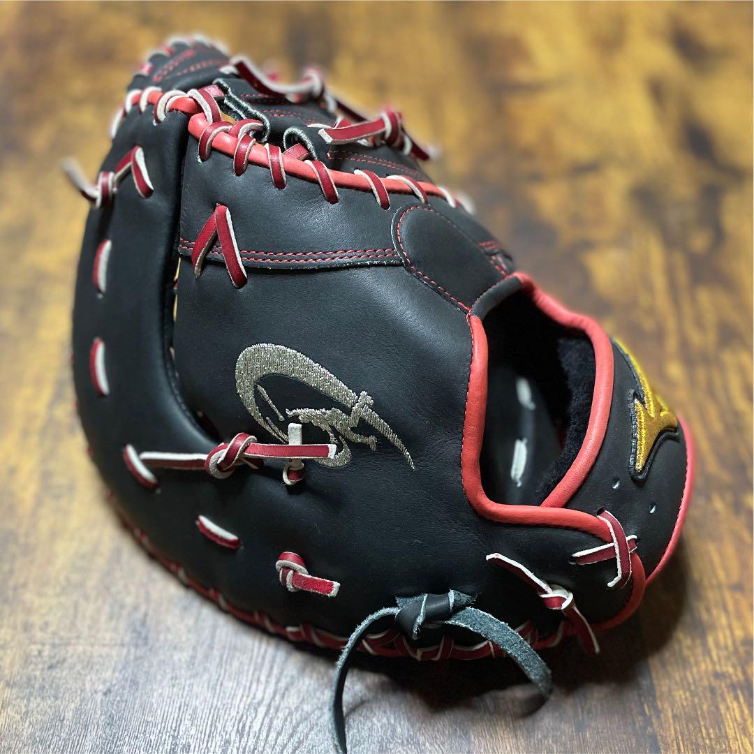 MIZUNO - 小久保裕紀　引退記念　硬式用ファーストミット　ミズノプロ ミズノプロ for professional 小久保裕紀 ファースト ミット